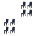 thumbnail image 3 of Dalazy 1/2/3 4pcs Chair Cover For Dining - Durable Easy To Assemble And Dustproof Thickened purplish blue 2PCS, 3 of 6