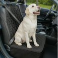 thumbnail image 1 of Funda de asiento delantero para perros PAWISE 2 en 1, impermeable con cinturón, 43 x 46 cm, 1 of 7