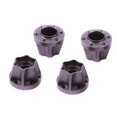 thumbnail image 3 of Adaptadores de cubos hexagonales de rueda de metal lucky3celectronics para coche RC Crawler 1/10, 15 mm Titanio, 3 of 8