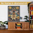 thumbnail image 2 of 5D DIY Diamond Painting Set "Bee, Flower" Round Diamond Art Crafts for Adults, Suitable for Wall Decoration, Bedroom and Home Decoration, 2 of 7