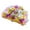 F, variante sur Hearth & Gear Bonnet de Bain Femmes Enfants Rétro Floral 3D Pétales Chapeaux de Bain Fleur Bonnet de Bain pour Cheveux Longs/courts Planches Colorées pour Plage Enfants avec Fenêtre Chaises Gonflables Transparentes pour Adultes Baignoire