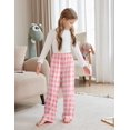 thumbnail image 3 of Arshiner Boys Pajama Pants 2 Pack Soft Plaid Sleepwear Kids Lounge PJ Bottoms with Pockets, 3 of 6