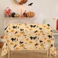 thumbnail image 4 of Halloween Tablecloth Plastic,Halloween Festive Tablecloth Square Party Layout Decorative for Table, 4 of 6