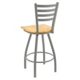 thumbnail image 2 of Holland Bar Stool Co Jackie 25 in. Swivel Counter Stool with Wood Seat, 2 of 4
