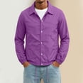 thumbnail image 2 of Jackets for Men, Fall Thin Breathable Jackets for Men Lightweight Outdoor Waterproof Jacket Collared Coats, 2 of 8