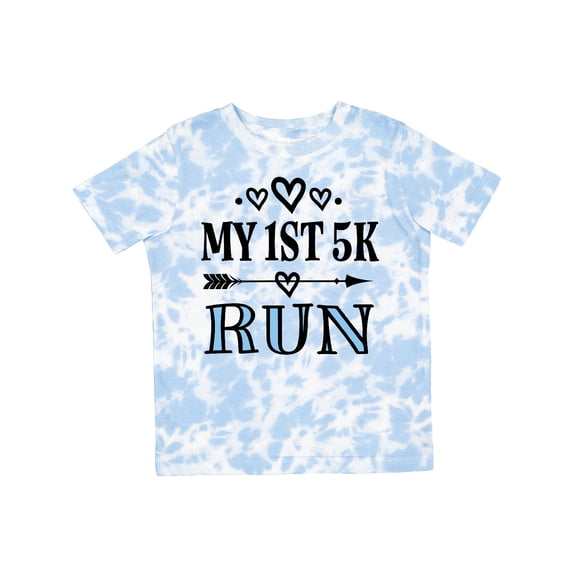 Inktastic 1st 5k Race Running Fitness Girls Toddler T-Shirt