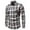 Khaki, variant on Mens Checked Shirts Long Sleeve Smart Casual Button Down Plaid Shirts Sale Clearance Regular Fit Turn Down Collar Shirt Non Iron Stretch Work Dress Shirt Office Formal Shirt Tattice Tops