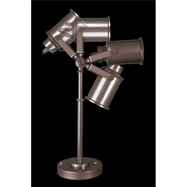 HomeRoots 402194 Vintage Style Industrial Bronze LED Adjustable Desk Lamp