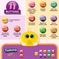 thumbnail image 2 of Póster de pared GaHoo Talking ABC Music, morado para niños de 1 a 5 años, 2 of 7