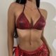 thumbnail image 4 of Traje de baño dividido en bikini para mujer Traje de baño con lentejuelas y borlas Traje de baño de tres piezas OAVQHLG3B Store  lin121212, 4 of 4