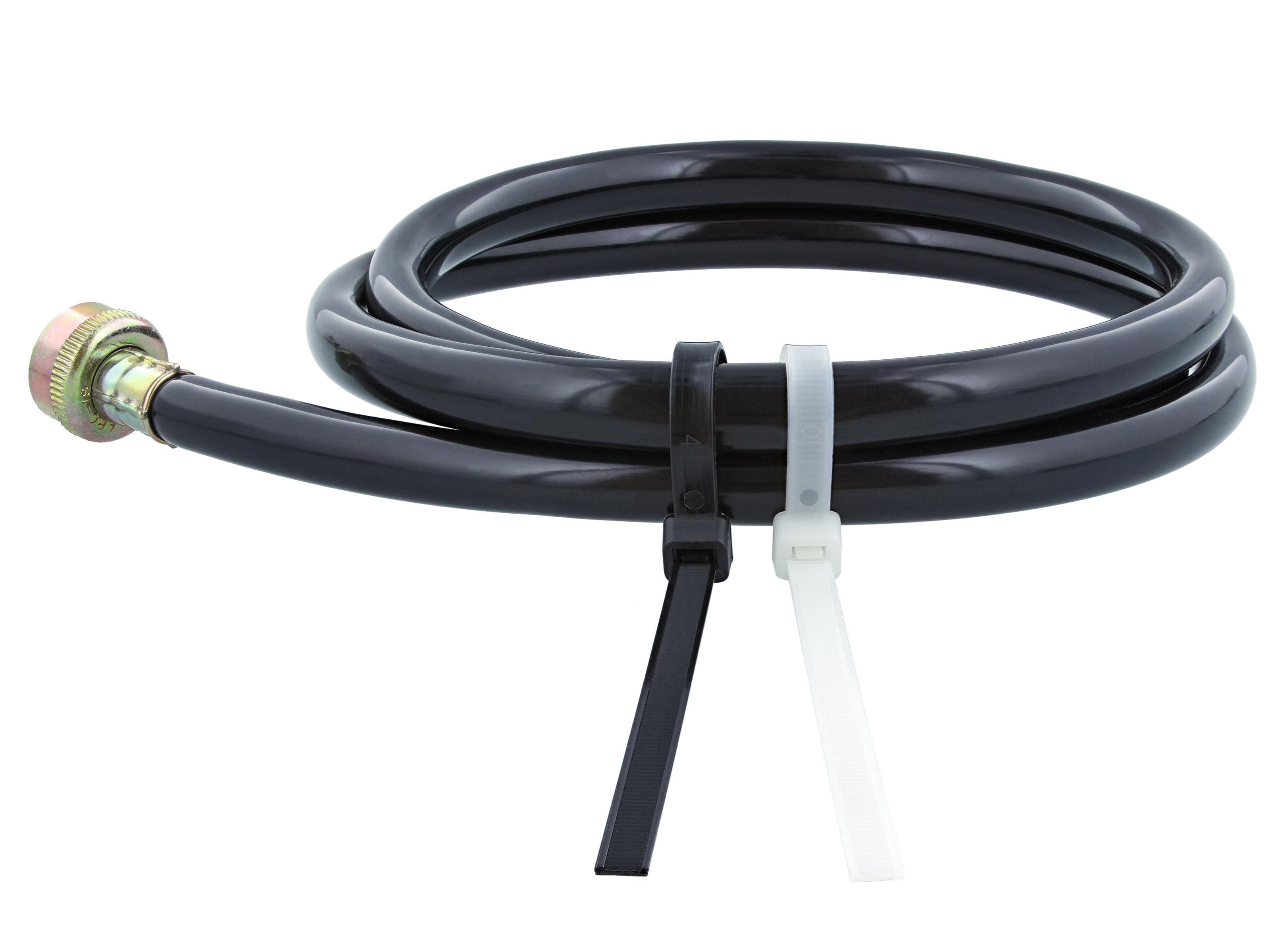 100 Black 24" inch Wire Cable Zip Ties Nylon Tie Wraps 175lb USA Made Tiger Ties 