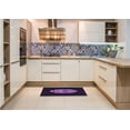 thumbnail image 6 of Ahgly Company Machine Washable Indoor Rectangle Transitional Deep Purple Area Rugs, 3' x 5', 6 of 7