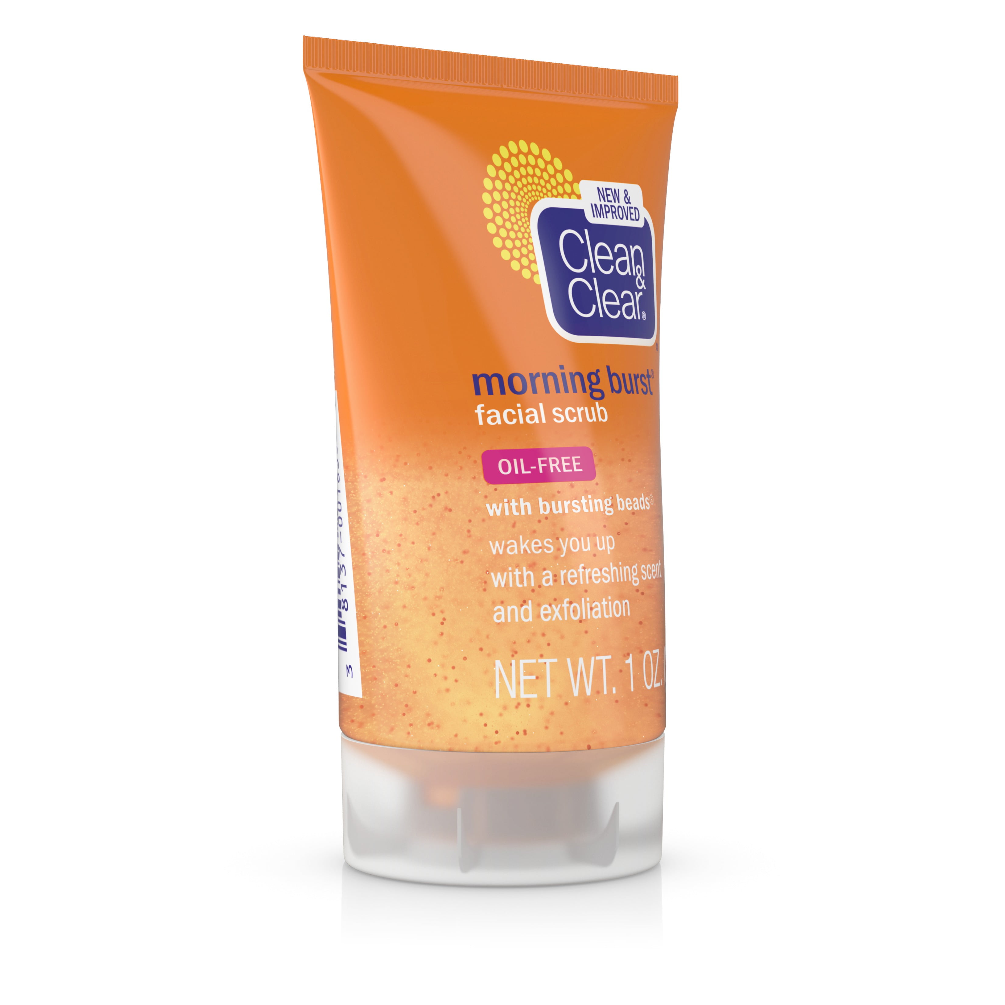 orange morning burst face wash
