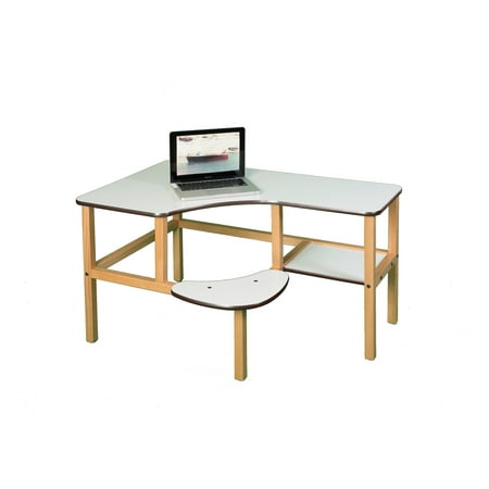 Grade School Computer Desk White Brown Walmart Canada