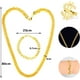 thumbnail image 3 of YANSION 70s 80s Disco Peluca Disfraz Set Hip Hop Disfraz Kit Rapper Disfraz con Peluca Afro y Bigote Gafas de Sol Collar Dorado Pulsera y Anillo Dorado Novedad Disfraces Prop 60/70/80s Fiesta Disco, 3 of 8