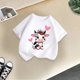 thumbnail image 4 of Playeras Negras Para Hombre Algodon, Camiseta De Manga Corta Con Cuello Redondo Y Estampado A La Moda Para Niñas Y Niños, Camiseta Holgada De Verano, Camisetas Casuales, 4 of 4