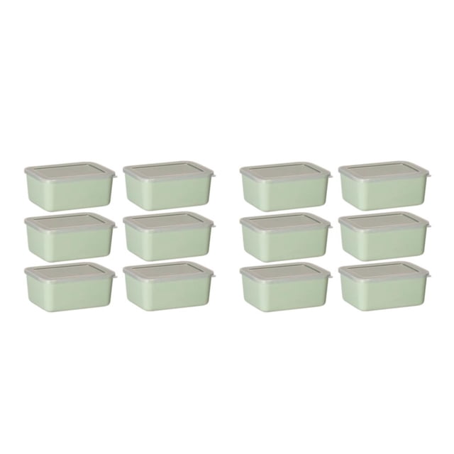 Recipiente hermético para alimentos Bewildely Verde 6 piezas 2Conjunto