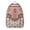 Pink, variant on Unisex Bohemian Backpack: Roomy Boho Daypack with Front Pocket for School, College, Work, Travel, Vacation, Stylish and Durable, Perfect Gift Option