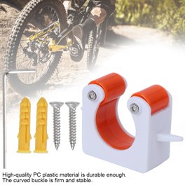 Qhpnunhq Support Vertical de Vélo avec Boucle Réglable pour Mural de Vélo de Route de Montagne, Rangement Mural Intérieur, Support de Stationnement pour Vélo