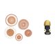 thumbnail image 1 of Manualidades de pared,Decoración de pared colgante. Ratán tejido artesanal.,Estatua de mujer africana,Estatua de mujer africana,regalo para oficina,estante,Figura decorativa de resina para un, 1 of 8