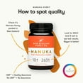 thumbnail image 2 of New Zealand Honey Co. Raw Manuka Honey UMF 10+ | MGO 263+ 17.6 oz, 2 of 9