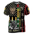thumbnail image 2 of Custom Name Vietnam Veteran War U.S Army Proud Vet 3D T-shirt, 2 of 4