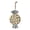Golden, variant on Ruanlalo Metal Christmas Ornament Iron Gift Box/Candy/Drum Hanging Decorations for Christmas Tree Holiday Party Decor