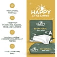 thumbnail image 2 of Happy Little Camper Natural Flushable Wipes, Unscented, 150 Count, 2 of 5