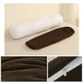 thumbnail image 4 of PPgejGEK 23.6x5.9-inch Round Body Pillow for Side Sleeping Leg Support Removable Washable Cover Coffee, 4 of 6