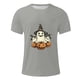 thumbnail image 4 of Blusas y camisas de manga corta y cuello redondo para hombre. Blusas/camisetas de manga corta con cuello redondo y estampado de Halloween para hombre. Blusa para hombre., 4 of 5