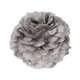 thumbnail image 5 of Pantalla de lámpara de plumas, accesorio novedoso nórdico, cubierta de luz, pantalla colgante para lámpara Gris de 30 cm, 5 of 9