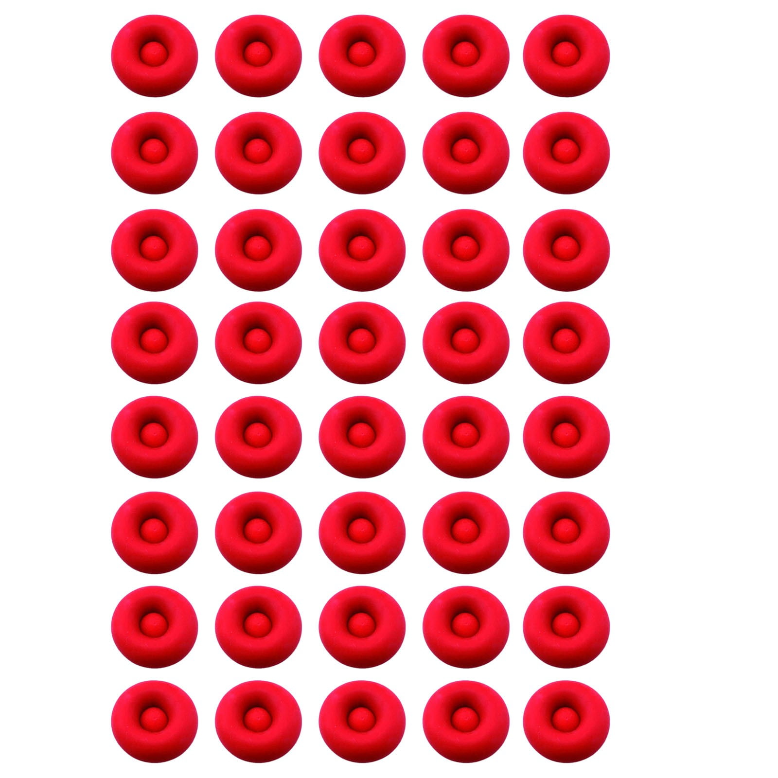 Capuchon d'Outil de Colle pour Tubes de Calfeutrage Capuchons de Calfeutrage pour Ciment de Toit en Silicone Rouge Lot de 40 Protecteur de Meubles pour Canapés