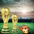 thumbnail image 3 of World Cup Football Trophy Resin RepliTrophy Model Soccer Fan Souvenir Gift, 3 of 5