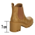 thumbnail image 3 of Botines Mujer Ozono Café Camello Casual Tacón 7 Cm cafe 23 MX, 3 of 10