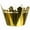 Color:Reflective gold, variant on 100Pcs Halloween Cupcake Wrappers Hollow Out Castle Ghost Pumpkin Cake Liners