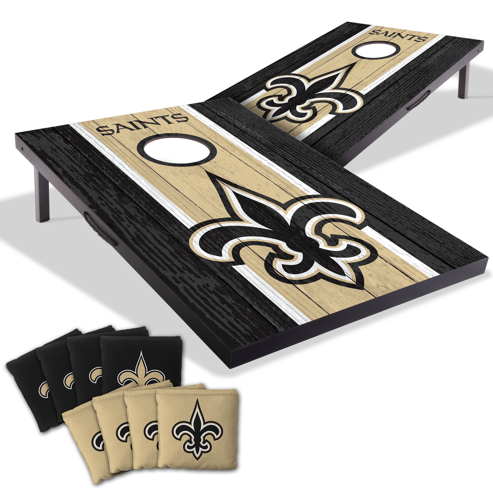 New Orleans Saints 2x3 MDF Cornhole Game Set