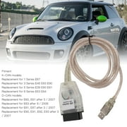 K+DCAN OBD2 Scanning Diagnostic Tool USB Interface with CD Replacement for 3 Series E46 E83 E90