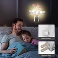 thumbnail image 6 of TaTaai 4Pcs Plug-in Night Light, LED Mushroom Night Light Wall Based Flower Lamp Energy Efficient Nightlight for Room, Bedroom, Lounge, Hallway and Stairs, 6 of 7