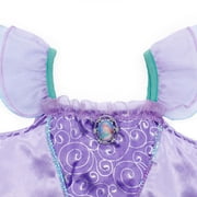 Jurebecia Mermaid Princess Dresses up Halloween Costume Birthday Party Cosplay Role Play Clothes 120 cm 5-6 Years