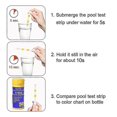 thumbnail image 5 of 1 Pack EELHOE 4-Way Swimming Pool and Spa Water Chemistry Test Strip, 5 of 5