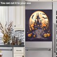 thumbnail image 4 of Halloween Bats Pumokins Magnetic Dishwasher Cover Magnet Refrigerator Dishwasher Sticker Home Decorative Art Kitchen Panel Decal 23x26 Inch, 4 of 6