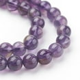 thumbnail image 2 of 1Strand Natural Amethyst Beads Strands Round 4mm Hole: 0.8mm 46pcs/strand 7.6 inch DIY, 2 of 3