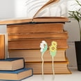 thumbnail image 4 of OUNONA Set of Floral Bookmarks Elegant Design for Office, School, and Reading Accessories, 4 of 8