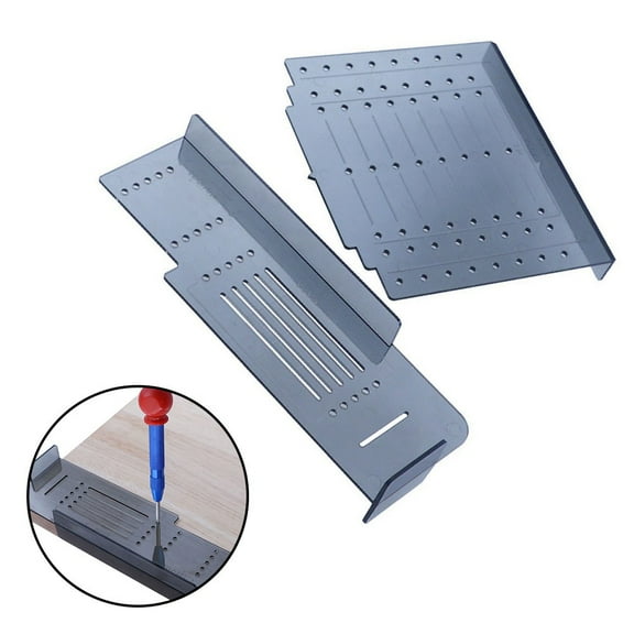 RANMEI Handle Hole Locator Cabinet Pull Knob Template Tool Hole Jig Drilling Guide Installation Assistance Tool Hole Drilling Template