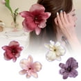 thumbnail image 2 of Phalaenopsis French Retro Hair Clip Simulation Flower Hairpin Hot Z8, 2 of 8