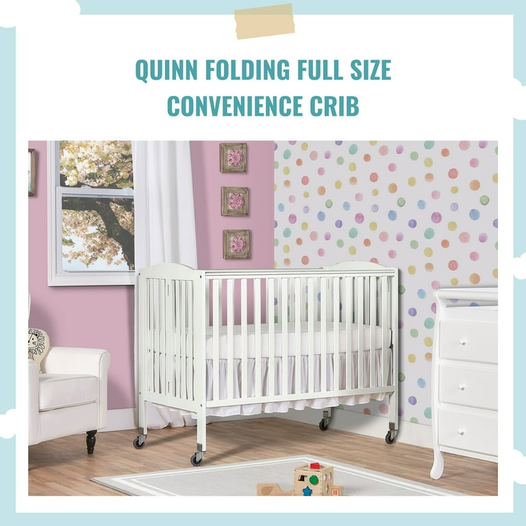 Dream on me folding outlet full size convenience crib