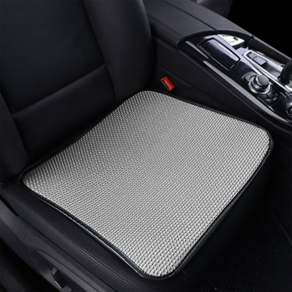 Car Seat Cushion, Car Front Seat Cushion, Summer Ice Silk Cushion, Linen Butt Pad, Driver Car Seat Protector, Car Seat Pads Cushions for Automobiles