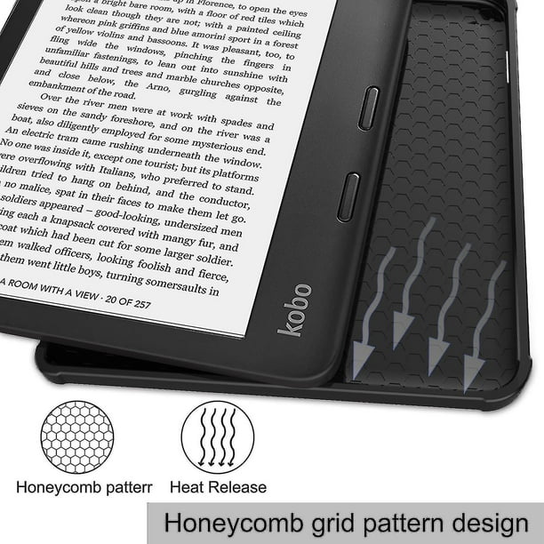 Case Compatible With Kobo Libra 2 - Book Style Pu Leather E-reader
