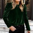 thumbnail image 2 of Vedolay Womens Crewneck Sweatshirt Hoodies for Women Oversized Hoodies Sweatshirts Casual Long Sleeve Pullover Loose 2023 Fall Clothes,Green L, 2 of 3