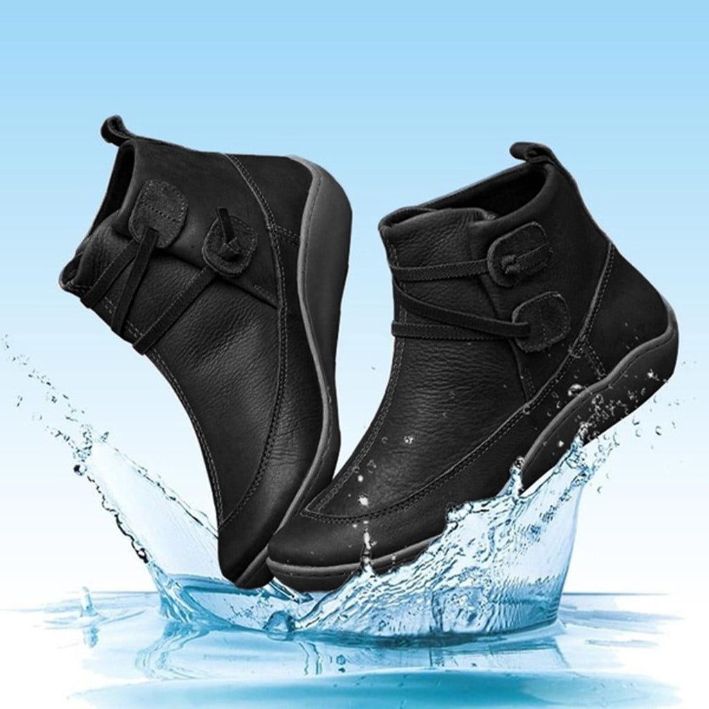 Zanvin Winter Comfortable Flat Bottom Sports Wind Low Waterproof Women s Boots Gifts For Family On Clearance Black 38